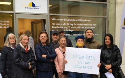 Pressmeddelande: Angående Hyresnämnden i Stockholms beslut att godkänna stambyte och ombyggnationen av 304 lägenheter i Bergshamra