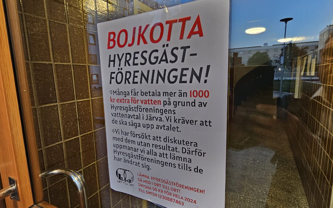 Kampanjarbete i Rinkeby